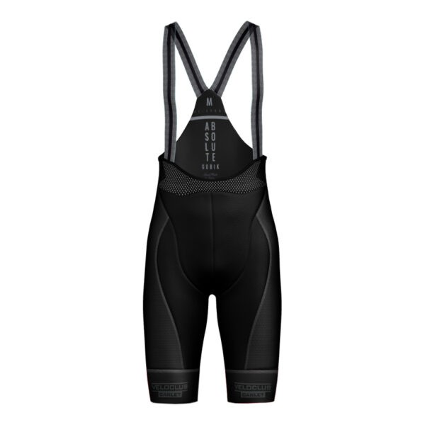 culotte curt negre Veloclub Carlet