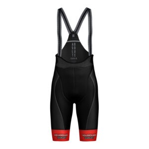 culotte curt roig Veloclub Carlet